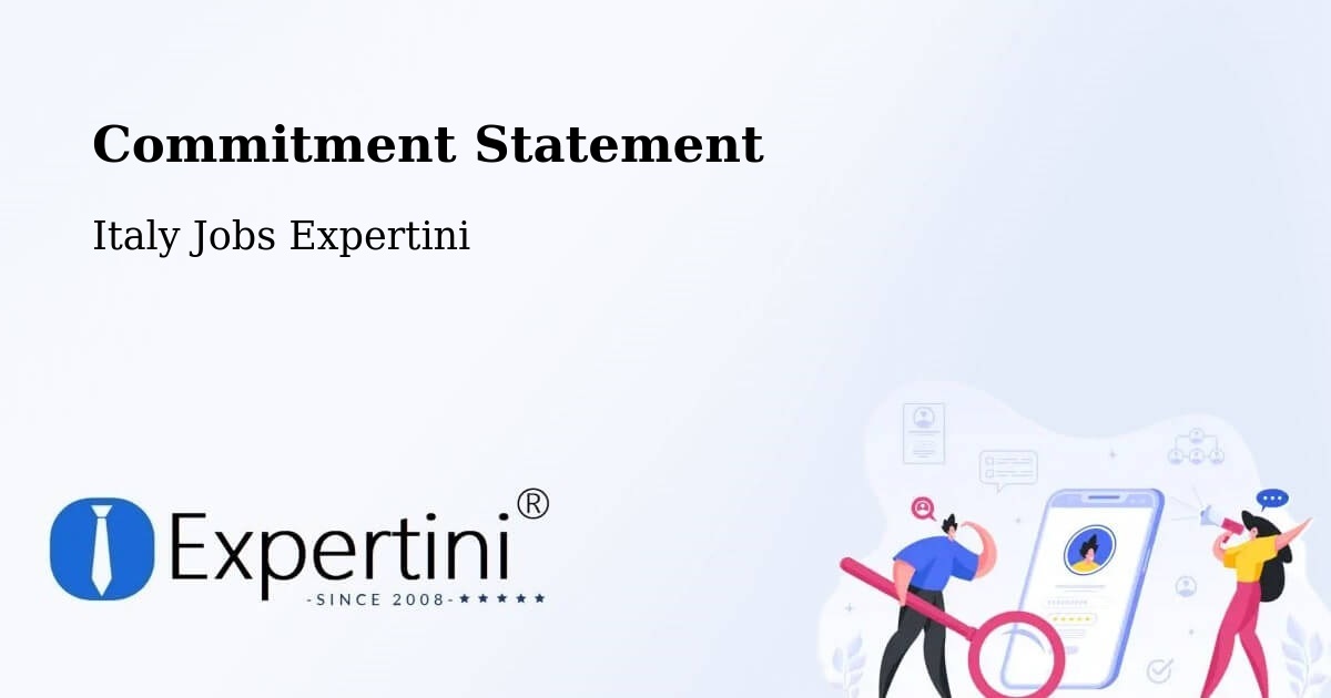 Corporate Commitment – Pistoia - Italy Jobs Expertini