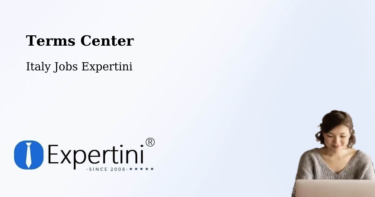 Terms of Service – Pistoia - Italy Jobs Expertini